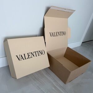 Extra Large Valentino Gift Box & XL Original Logo Mailing Box PRICED TO SELL